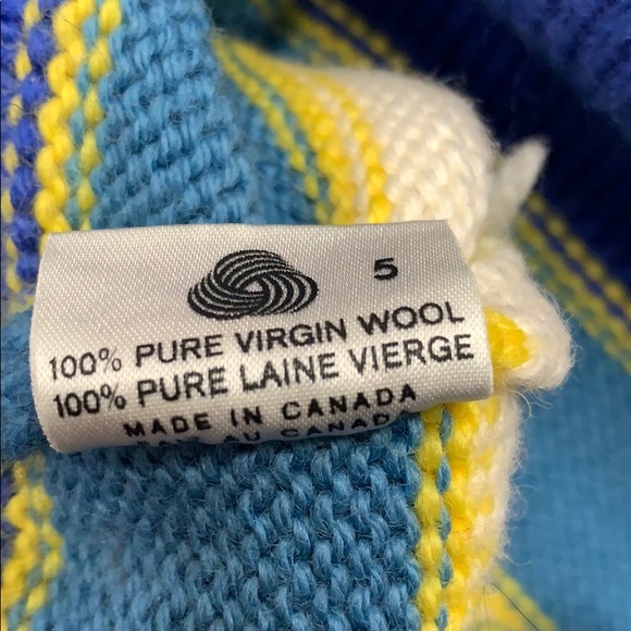 Vintage winter wool hat - Picture 2 of 2